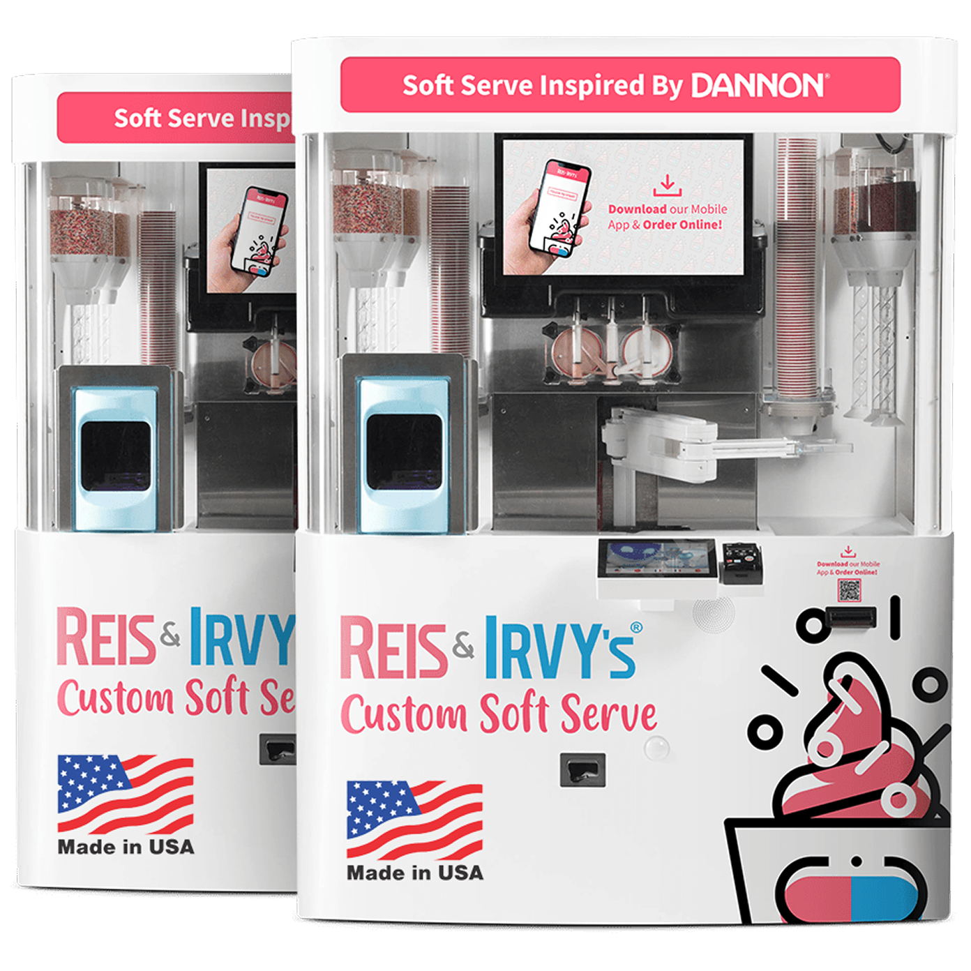 Reis & Irvy's Soft Serve Machines